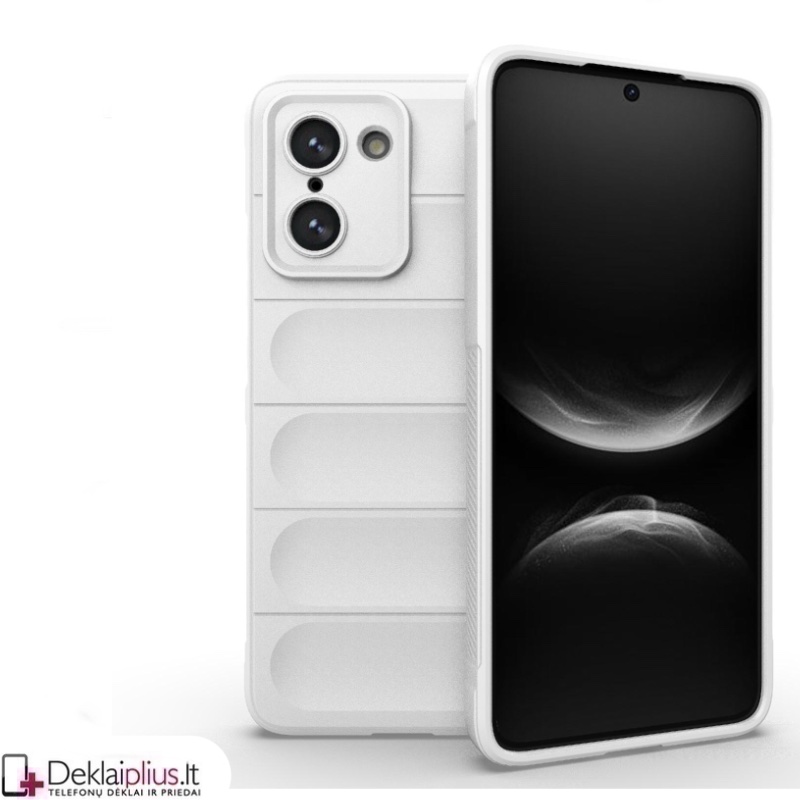 Magic Shield guminis dėklas su kameros apsauga - baltas (Oneplus Nord Ce5) Magic Shield guminis dėklas su kameros apsauga - baltas (Oneplus Nord Ce5)